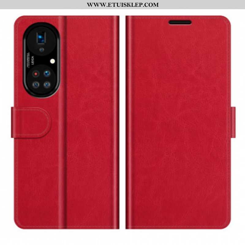 Etui Folio do Huawei P50 Pro Stylowy Skórzany Projekt